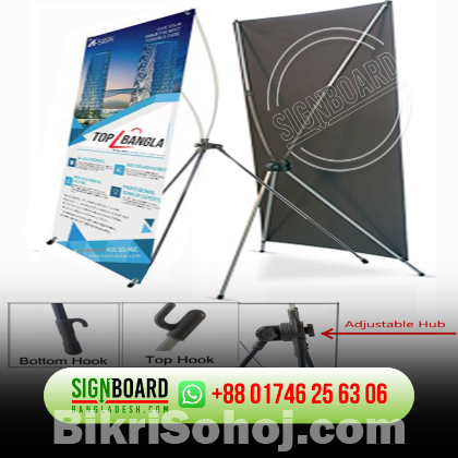 Aluminum Roll Up Banner Stand